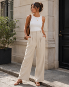 Serena Wide-Leg Trousers