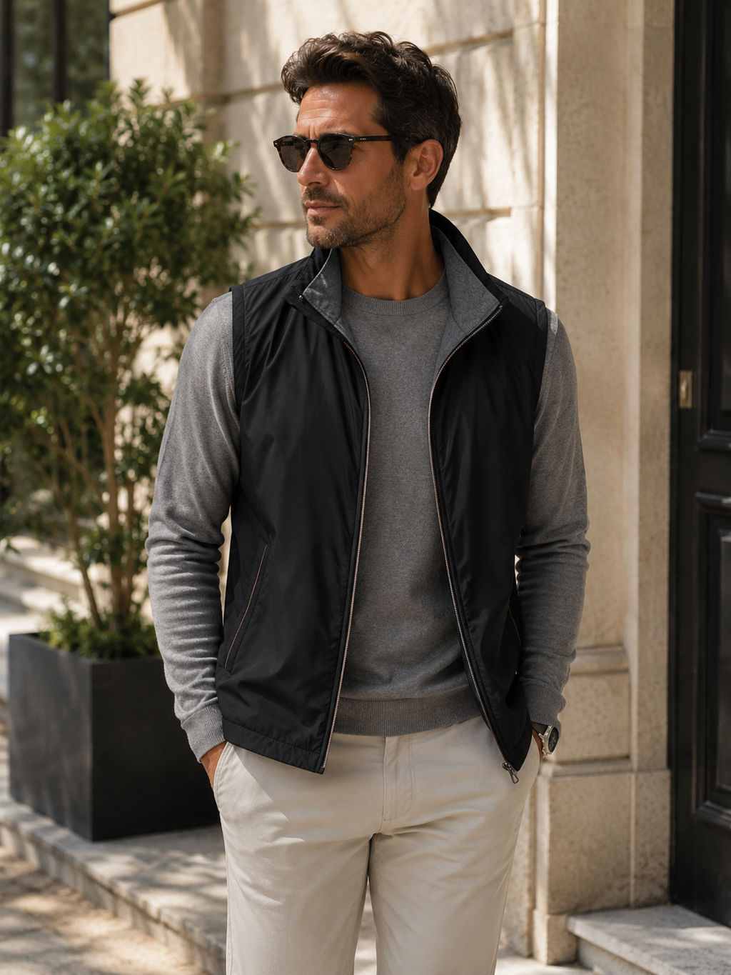 Slim Cut Fleece Bodywarmer