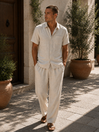 Old Money Linen Combo (Shortsleeve)